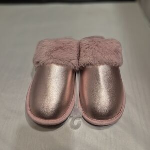 Pink Fuzzy Slippers